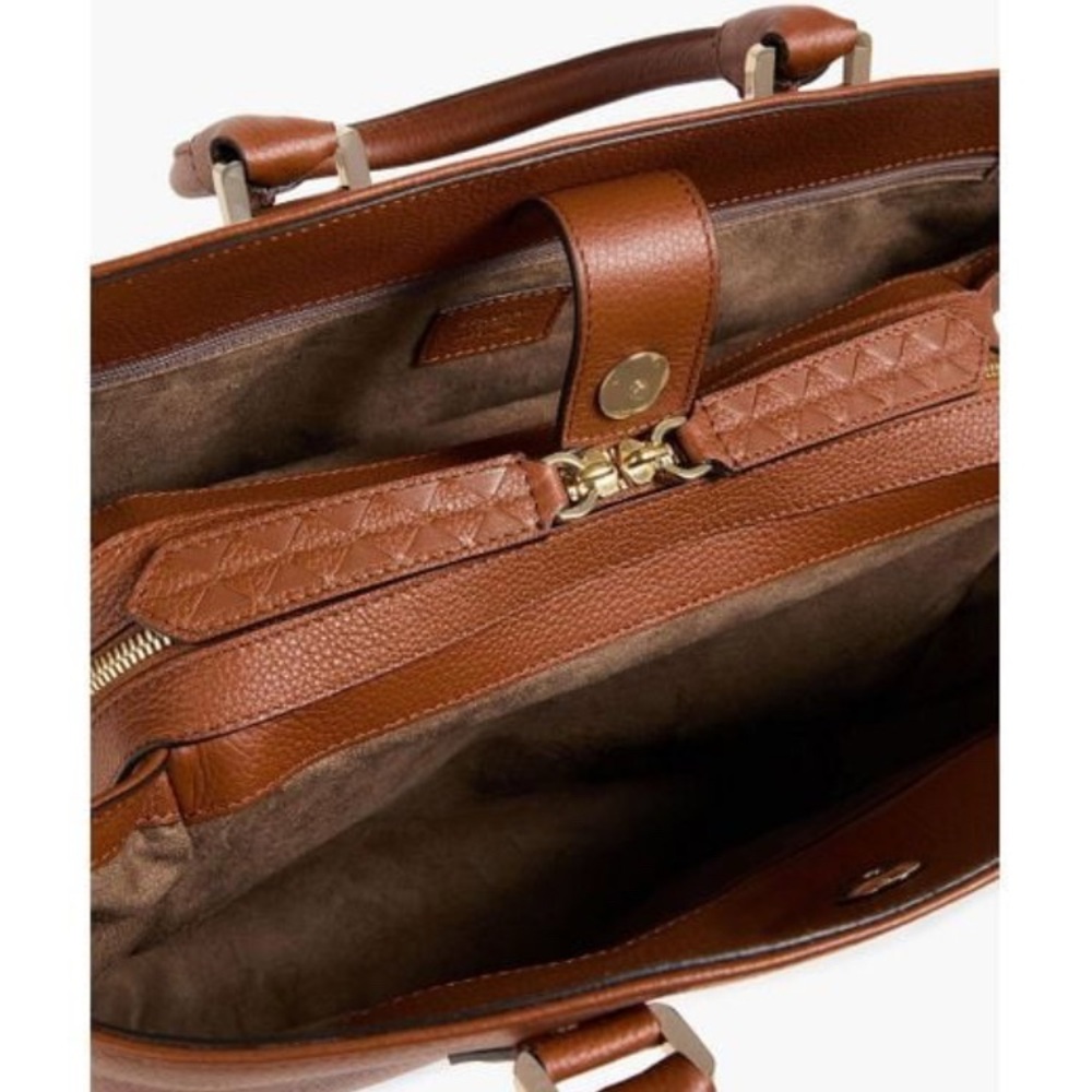 Serapian Luna Brown  Leather tote